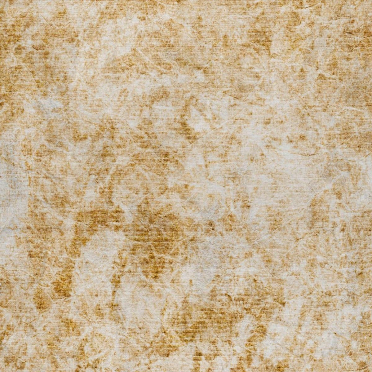 10' X 14' Beige And Ivory Abstract Shag Washable Area Rug With UV Protection - Home & Garden