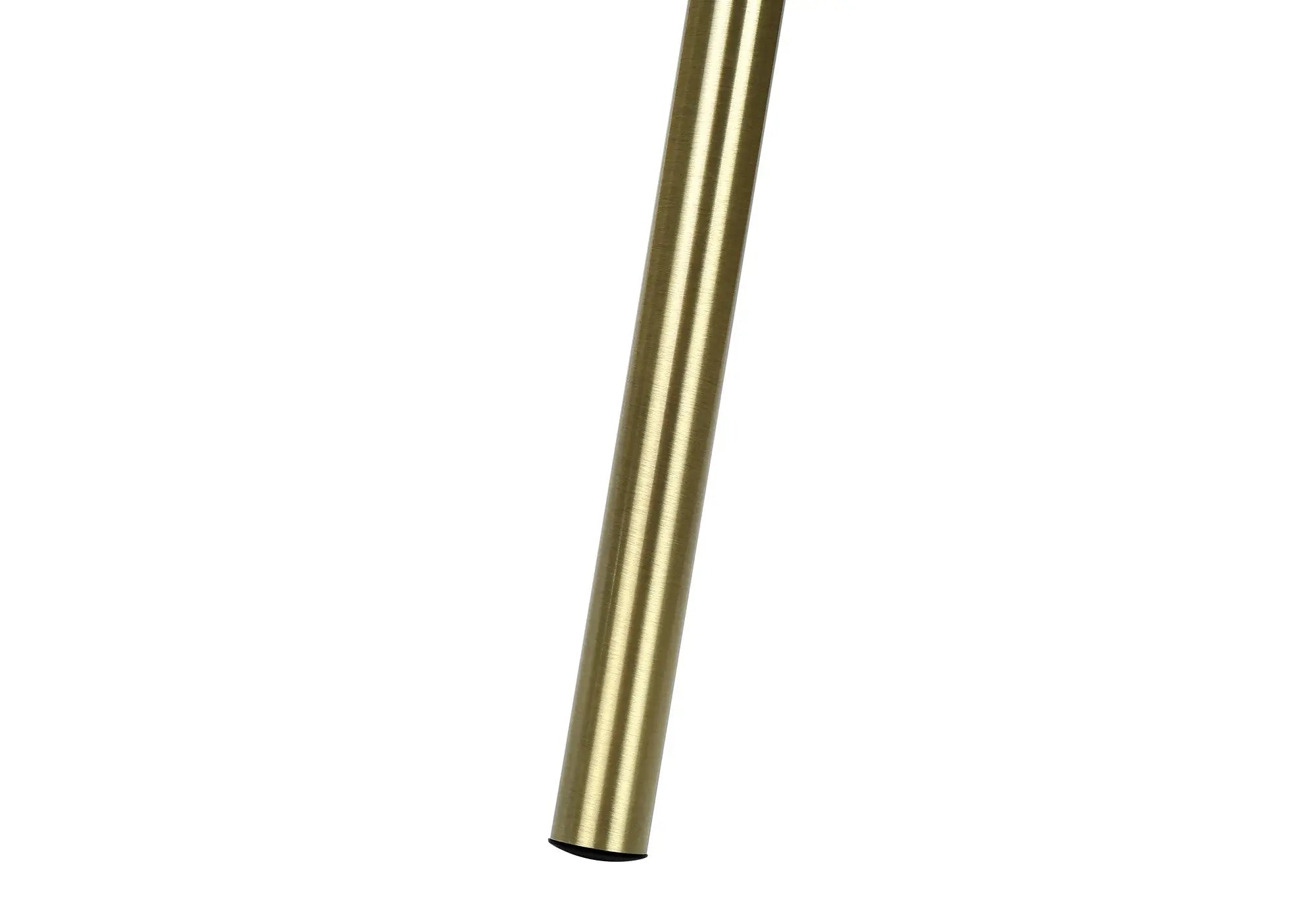 63" Matte Gold Floor Lamp with Cream Drum Shade Homeroots Lighting