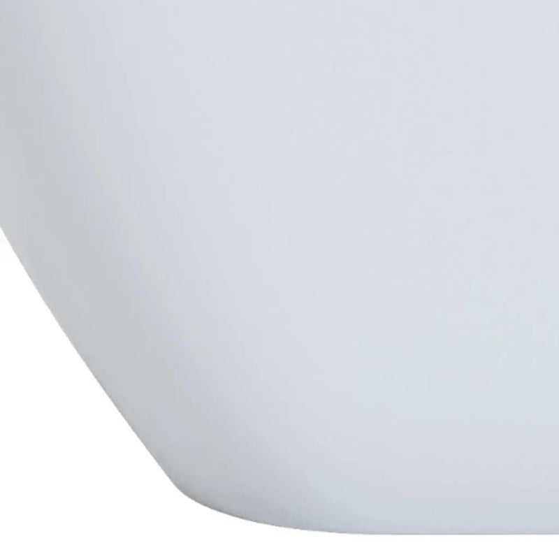 63" White Acrylic Oval Bath Tub Homeroots Bed & Bath