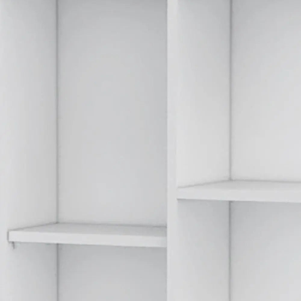 63" White Wood Accent Cabinet With Single Door Homeroots Kitchen & Dining