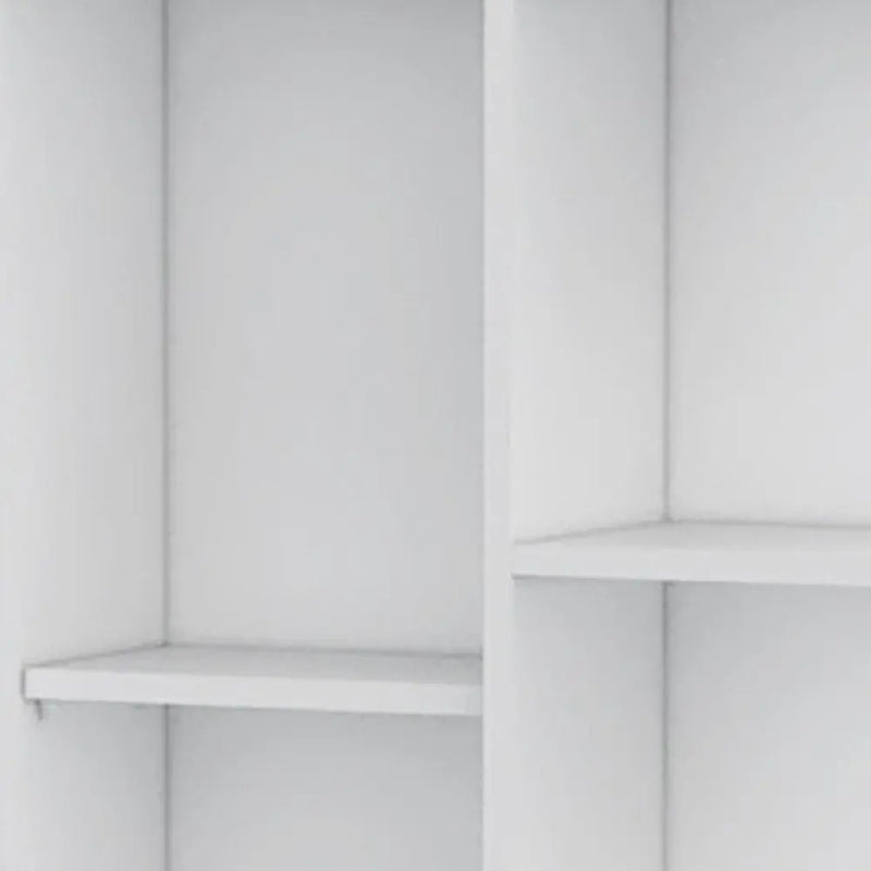 63" White Wood Accent Cabinet With Single Door Homeroots Kitchen & Dining
