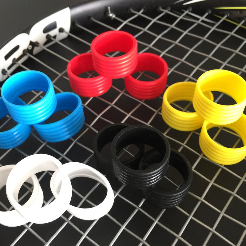 Tennis Racquet Band Overgrips Stretchy Tennis Badminton Racket Handles Rubber Ring Tennis Racquet Band Badminton Grip