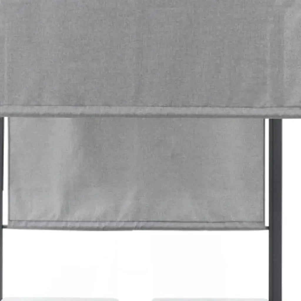 64" X 64" Gray Aluminum Gazebo Homeroots Outdoor