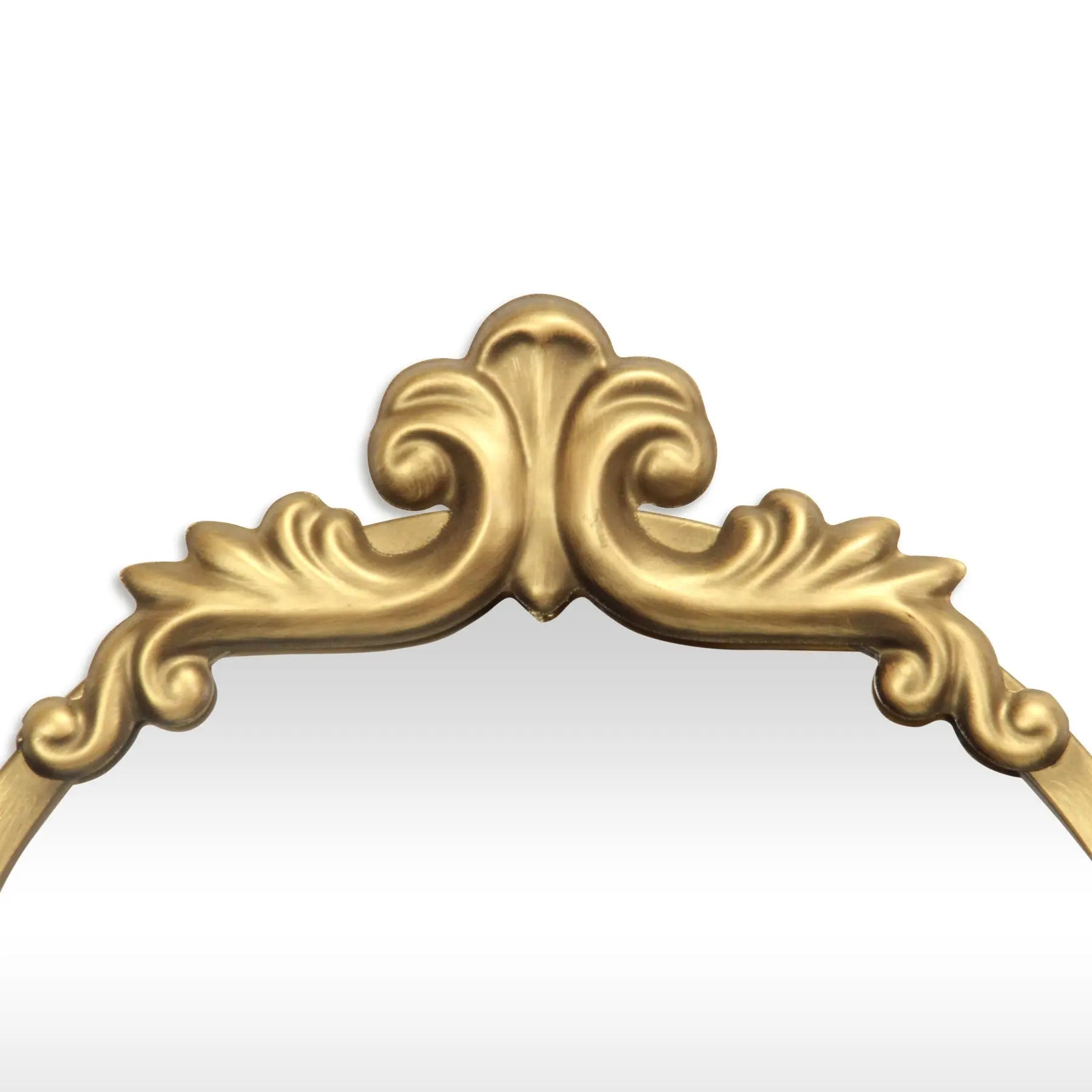 65" Gold Metal Arch Full Length Hanging Mirror Homeroots Bed & Bath