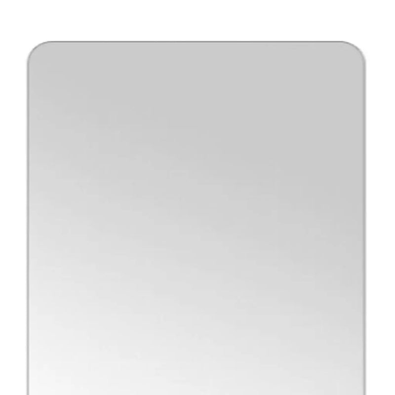 65" Silver Frameless Full Length Hanging Mirror Homeroots Bed & Bath