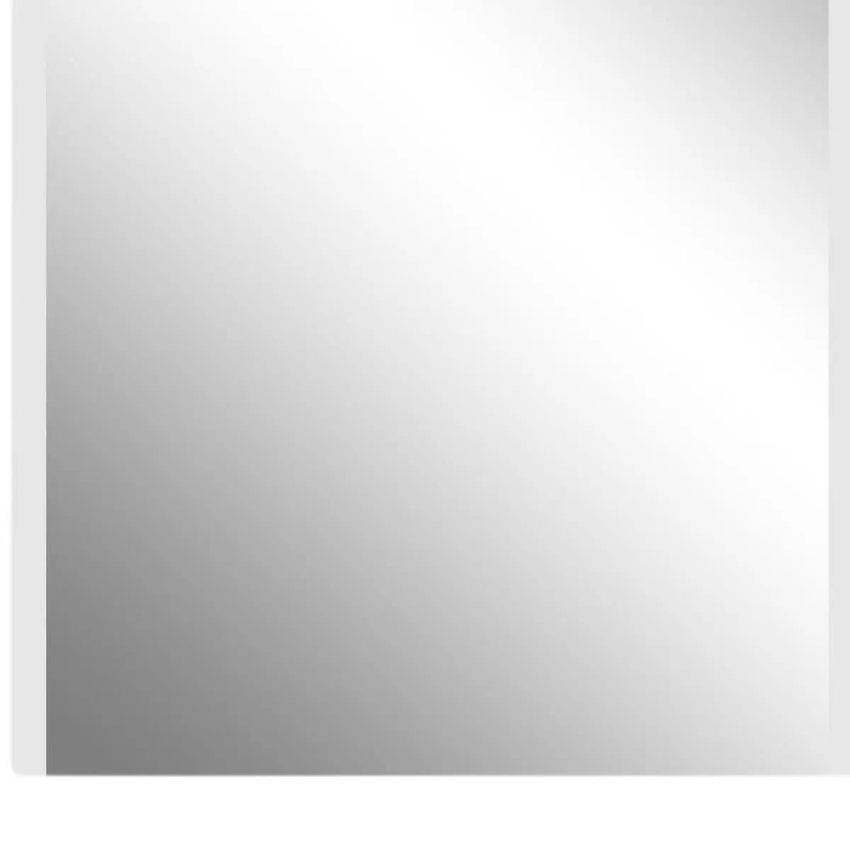 65" Silver Lighted Frameless Full Length Hanging Mirror Homeroots Bed & Bath