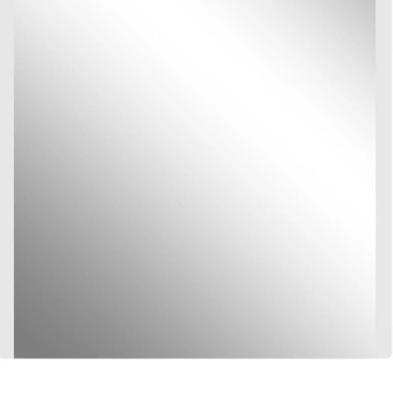 65" Silver Lighted Frameless Full Length Hanging Mirror Homeroots Bed & Bath
