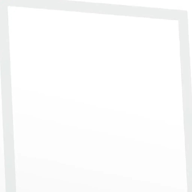 65" Silver Lighted Wall Mount Or Freestanding Frameless Standing Mirror Homeroots Bed & Bath