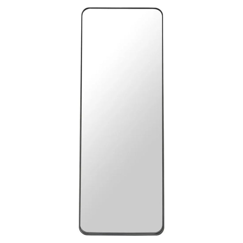 66" Black Steel Framed Full Length Mirror Homeroots Bed & Bath