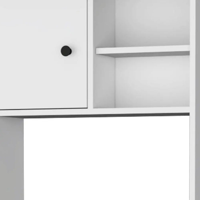 67" Black And White Wood Pantry Or Storage Closet Homeroots Kitchen & Dining