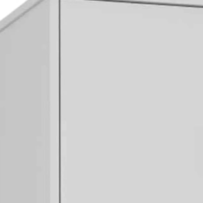 68" White Wood Accent Cabinet With Two Doors Homeroots Organization