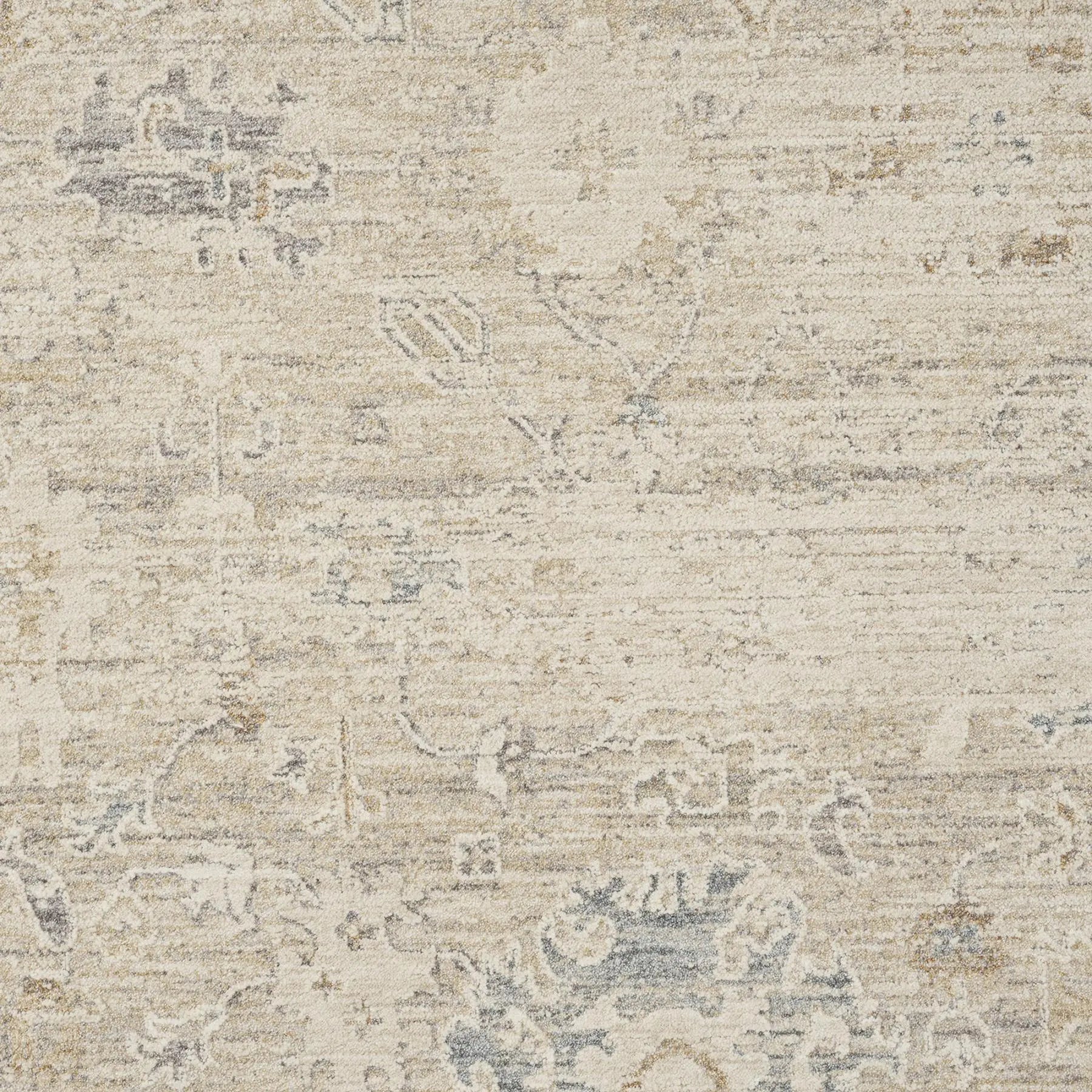 6' Beige And Ivory Abstract Round Rug Homeroots Home Decor