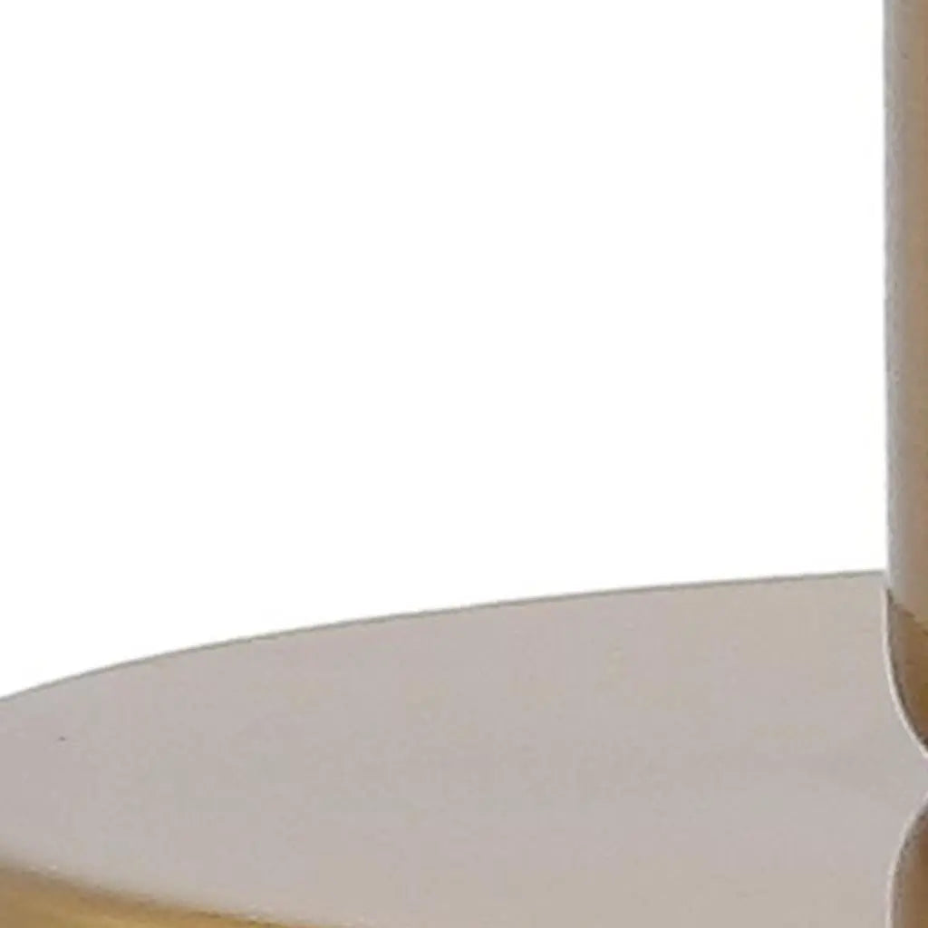 6" Gold Novelty USB Table Lamp With Dome Shade Homeroots Lighting