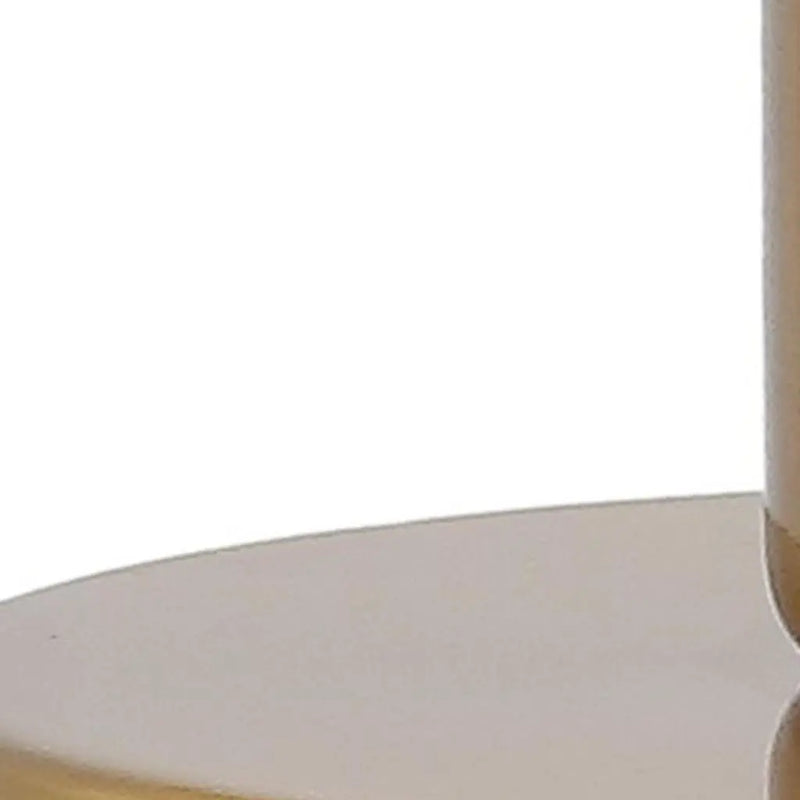 6" Gold Novelty USB Table Lamp With Dome Shade Homeroots Lighting
