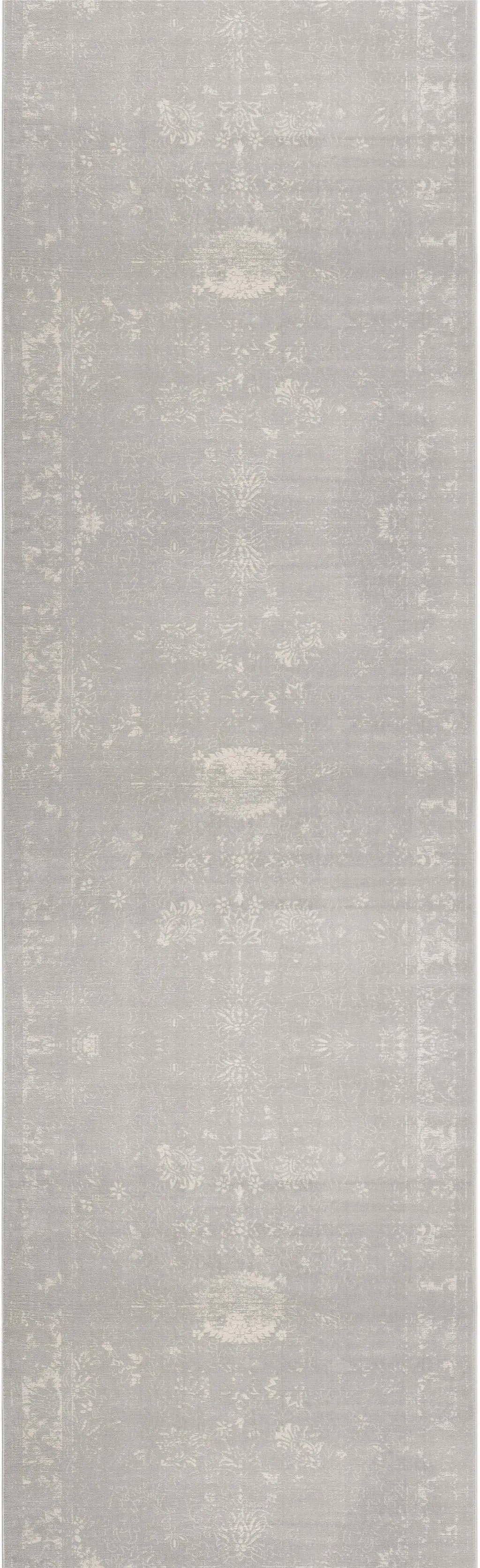 6' Gray And Beige Abstract Area Rug Homeroots Home Decor