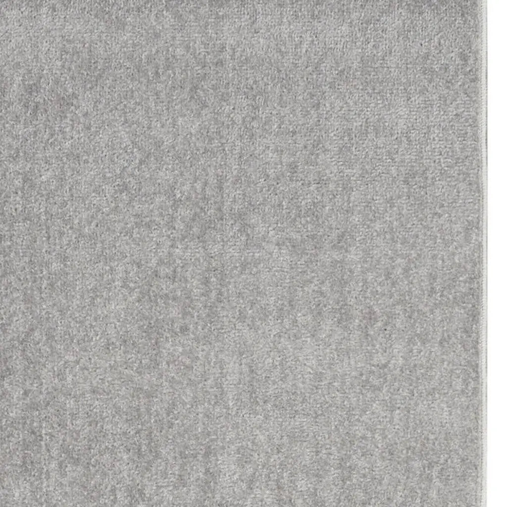 6' Gray Indoor Outdoor Runner Rug Homeroots Outdoor