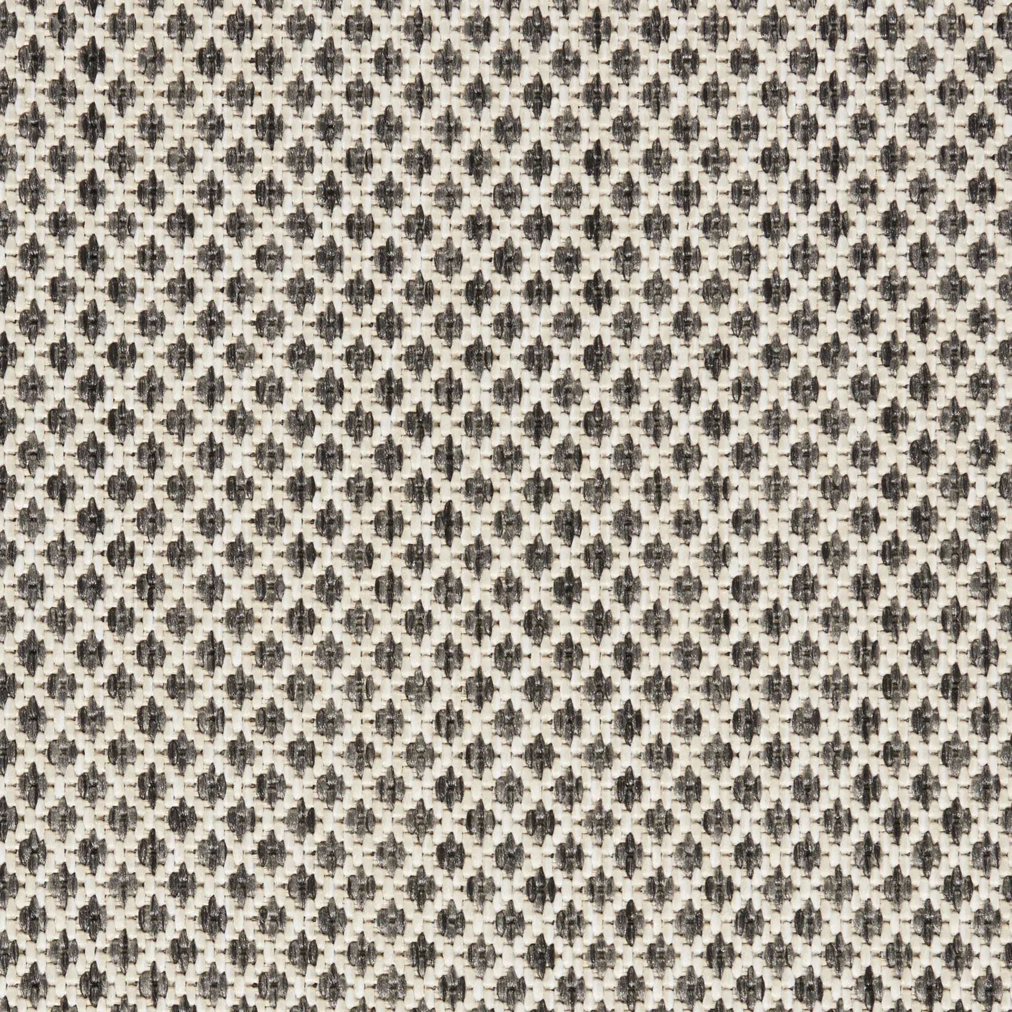 6' Ivory And Charcoal Square Geometric Indoor Outdoor Area Rug Homeroots Outdoor