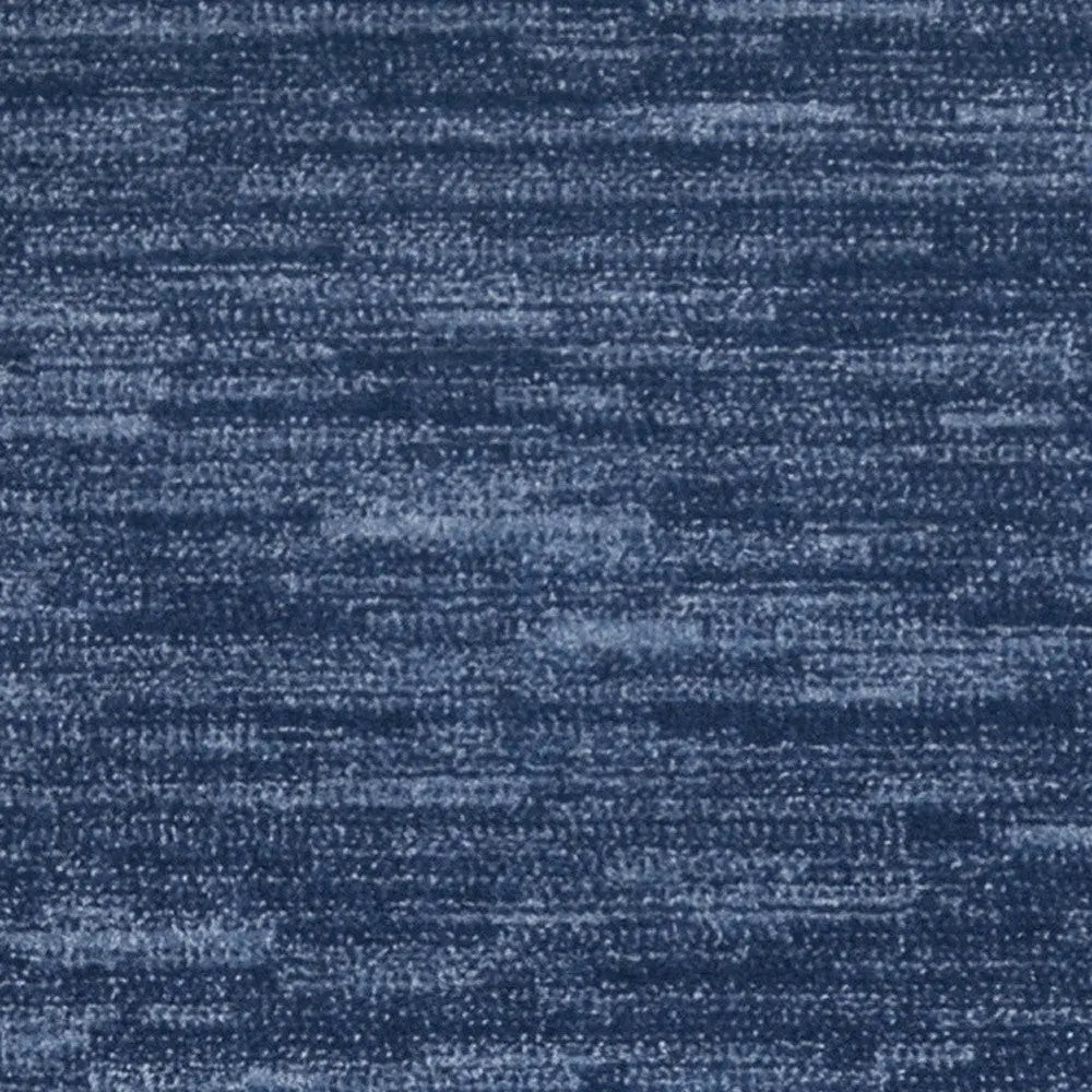 6' Navy Blue Indoor Outdoor Runner Rug Homeroots Outdoor