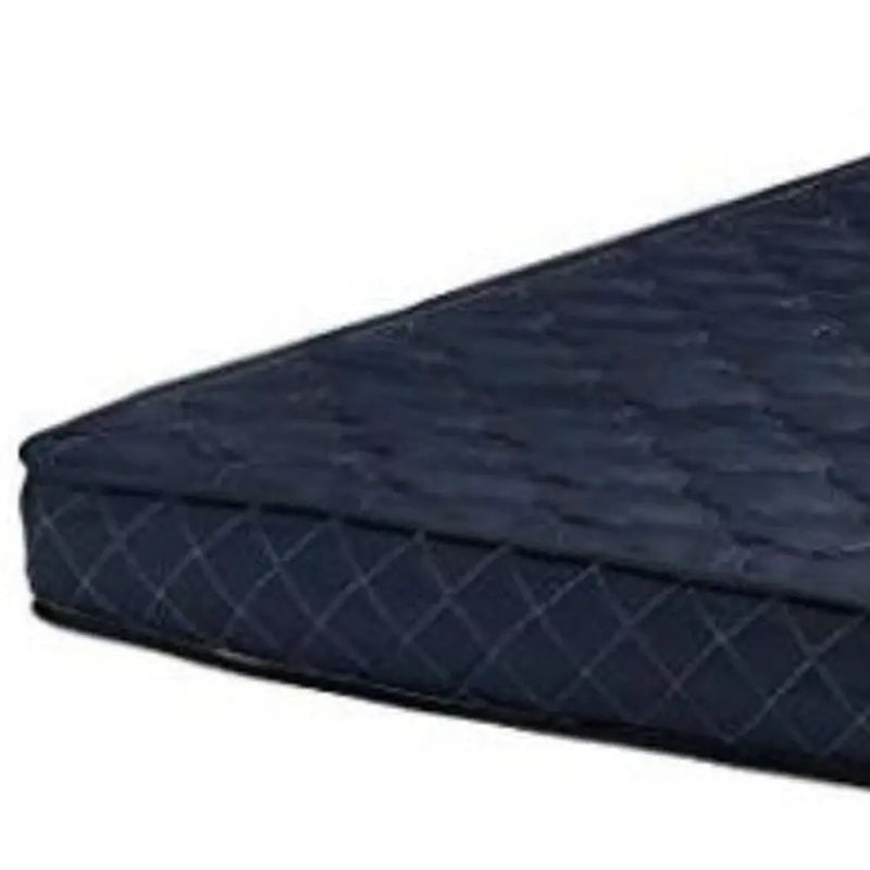 6" Navy Blue Twin Memory Foam Water Resistant Mattress Homeroots Bed & Bath