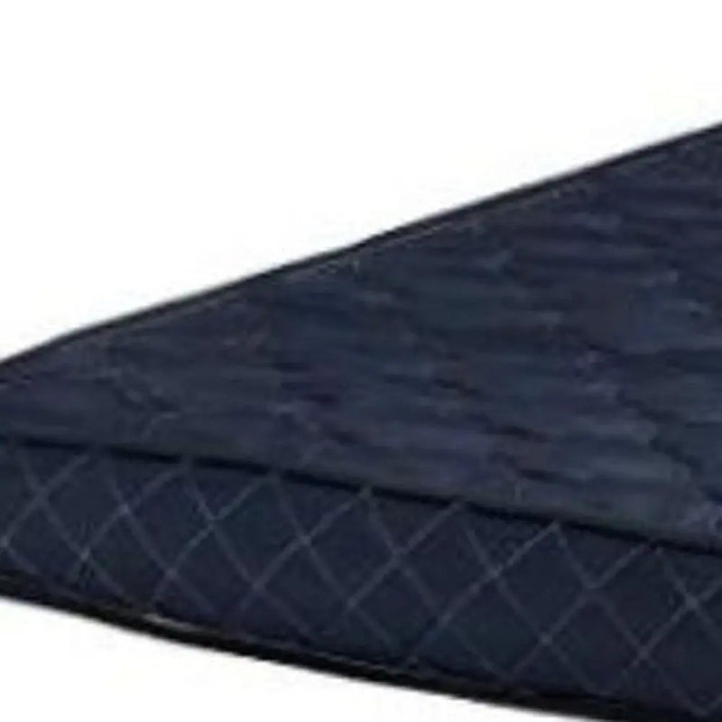 6" Navy Blue Twin Memory Foam Water Resistant Mattress Homeroots Bed & Bath