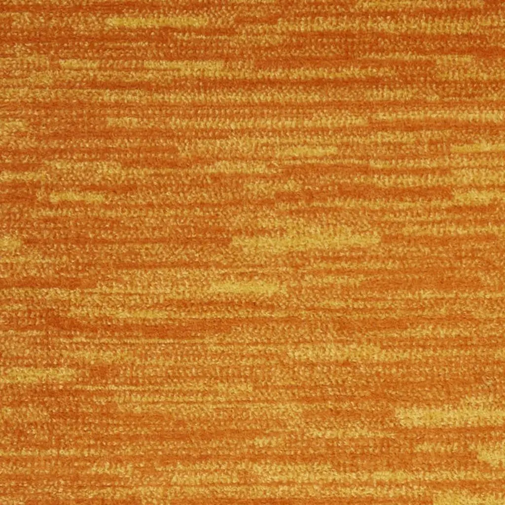 6' Orange Indoor Outdoor Runner Rug Homeroots Outdoor