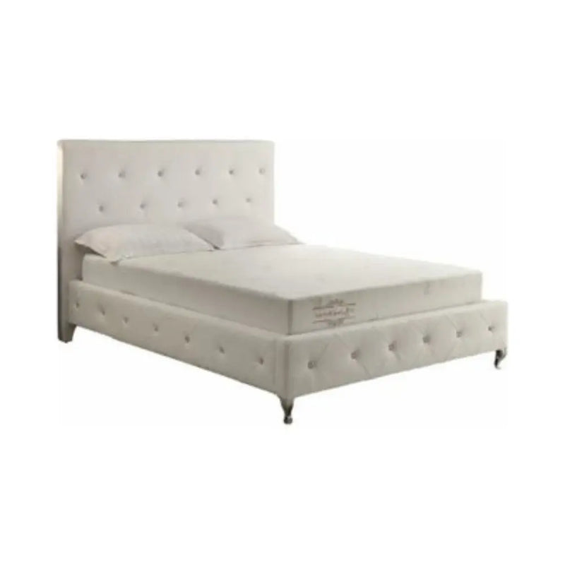 6" White Full Aloe Vera Infused Memory Foam Mattress Homeroots Bed & Bath