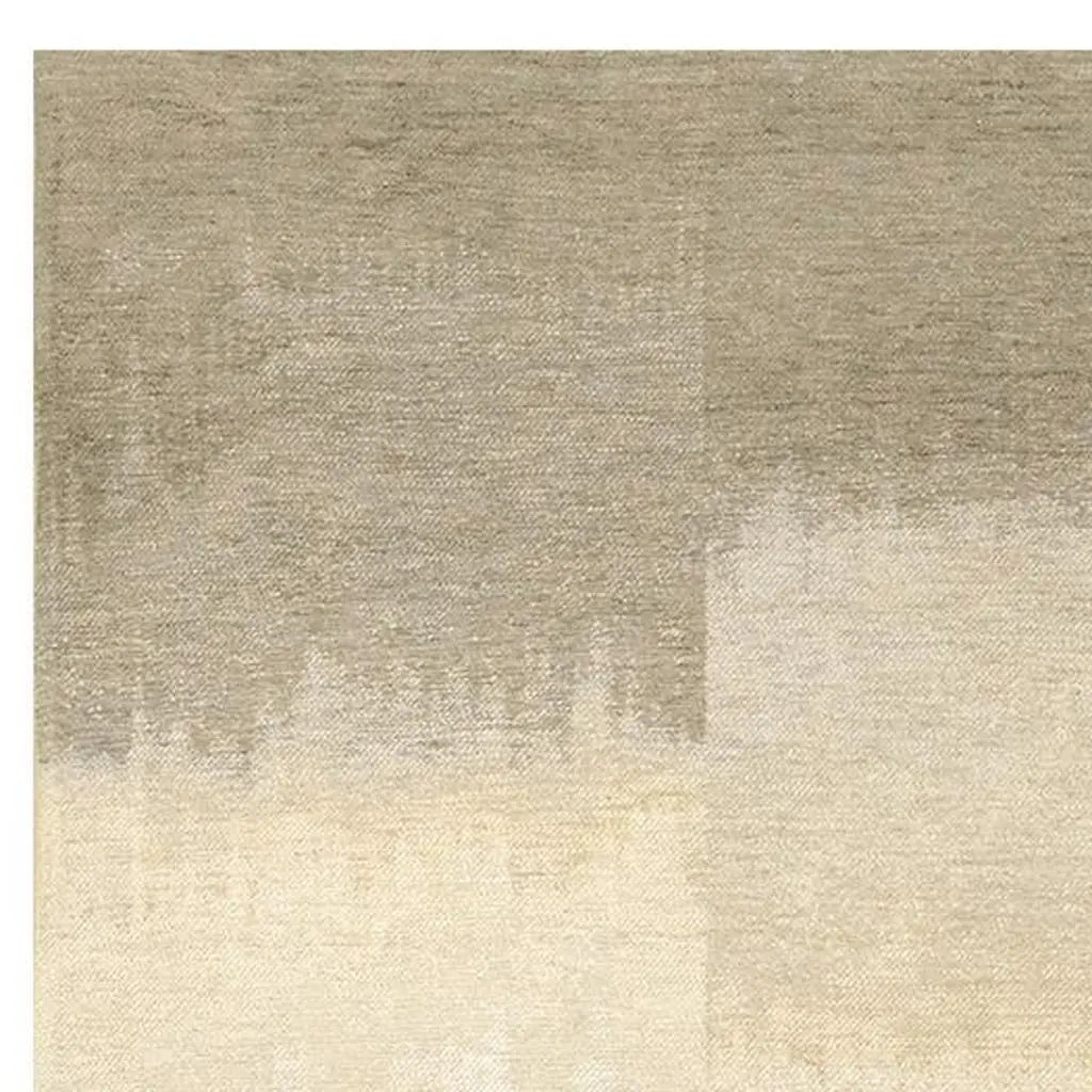 6' X 8' Gray And White Abstract Washable Area Rug With UV Protection Homeroots Home Decor