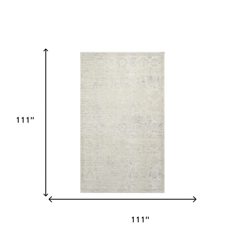 6' X 9' Beige And Gray Abstract Area Rug Homeroots Home Decor