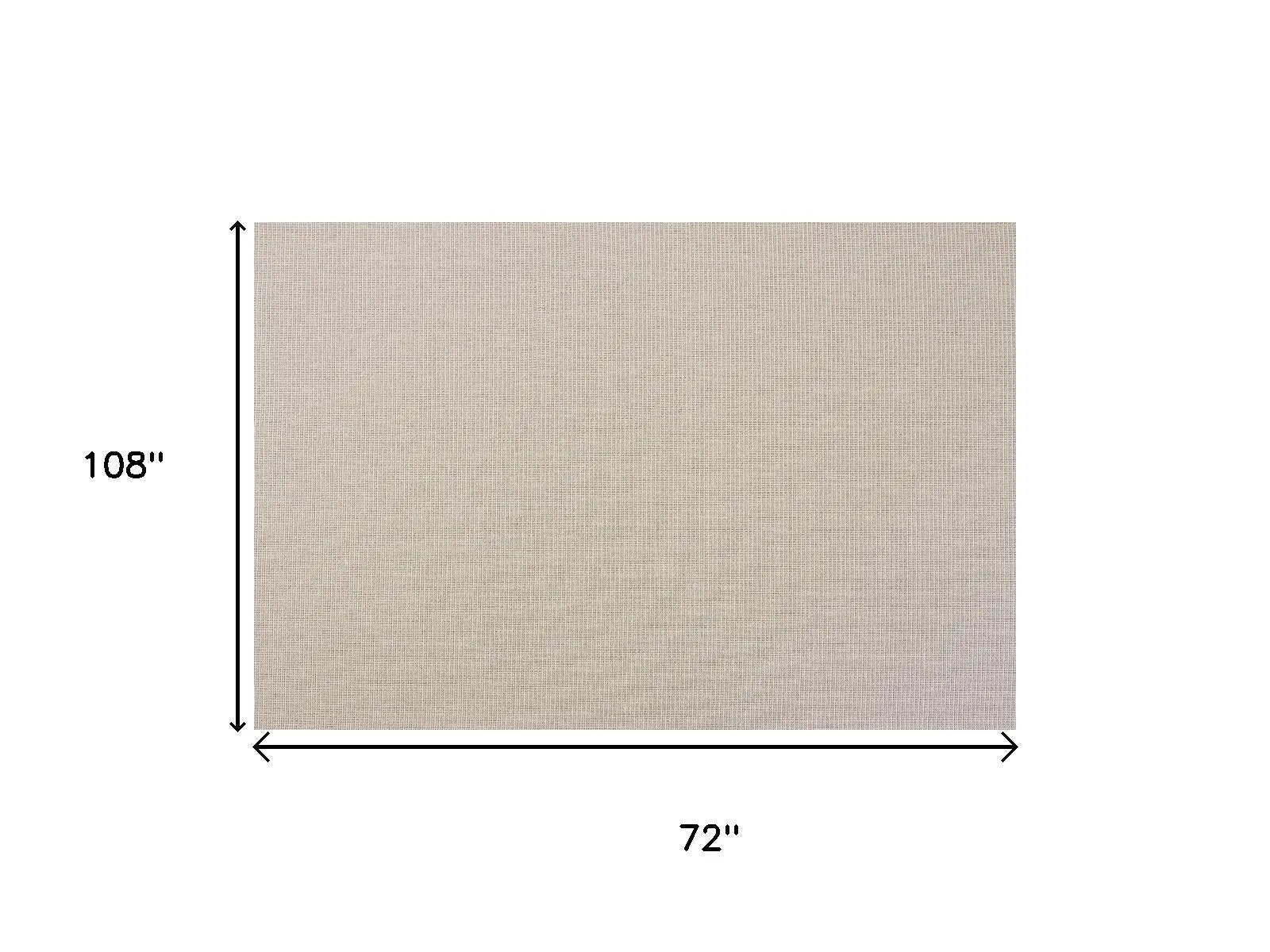 6' X 9' Beige Indoor Outdoor Area Rug Homeroots Outdoor