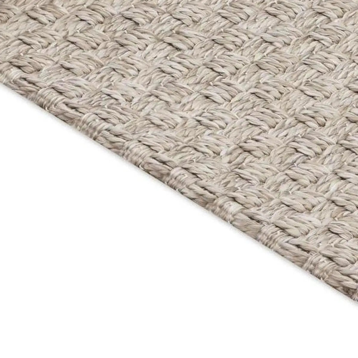 6' X 9' Beige Indoor Outdoor Area Rug Homeroots Outdoor