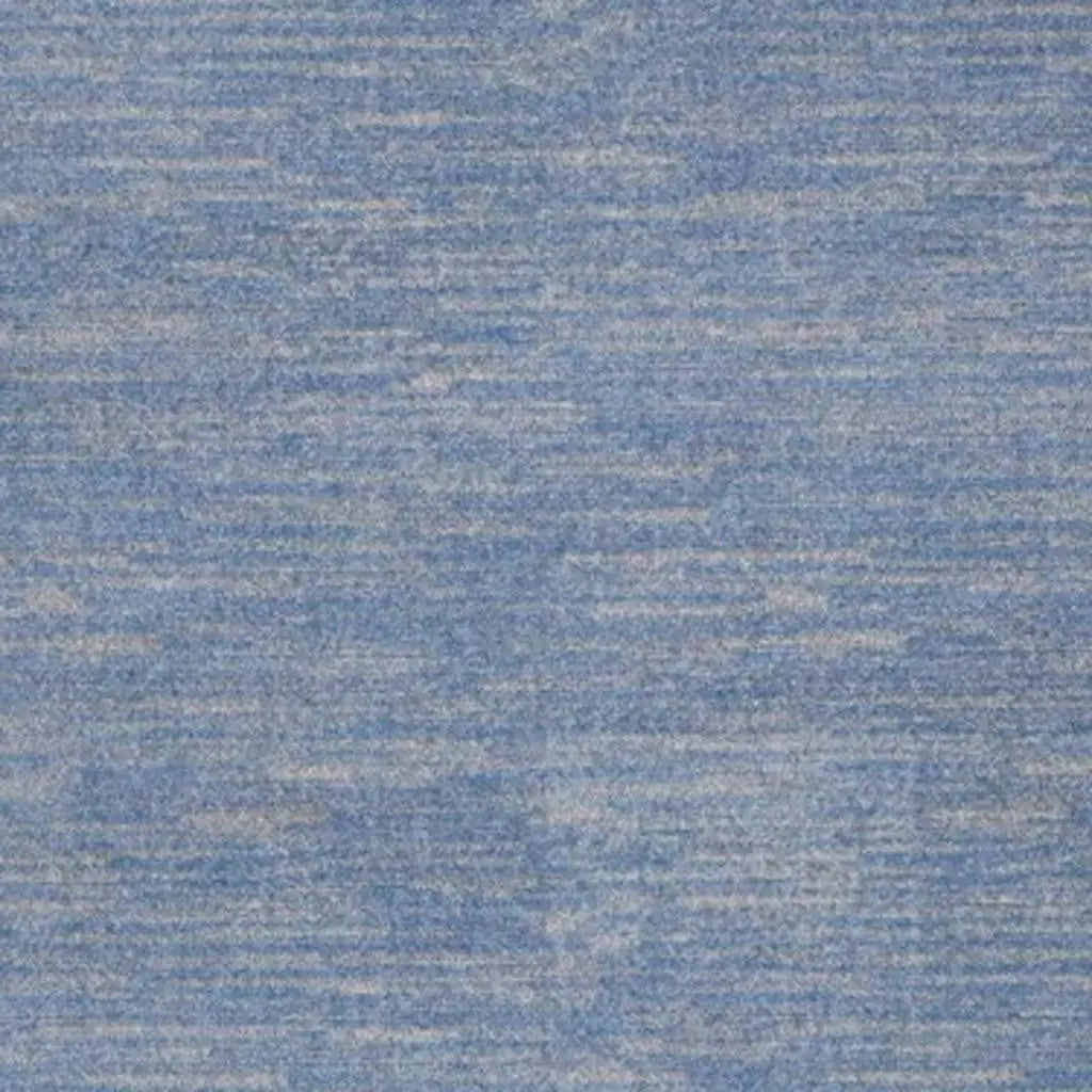 6' X 9' Blue And Gray Indoor Outdoor Area Rug - GreatEagleInc