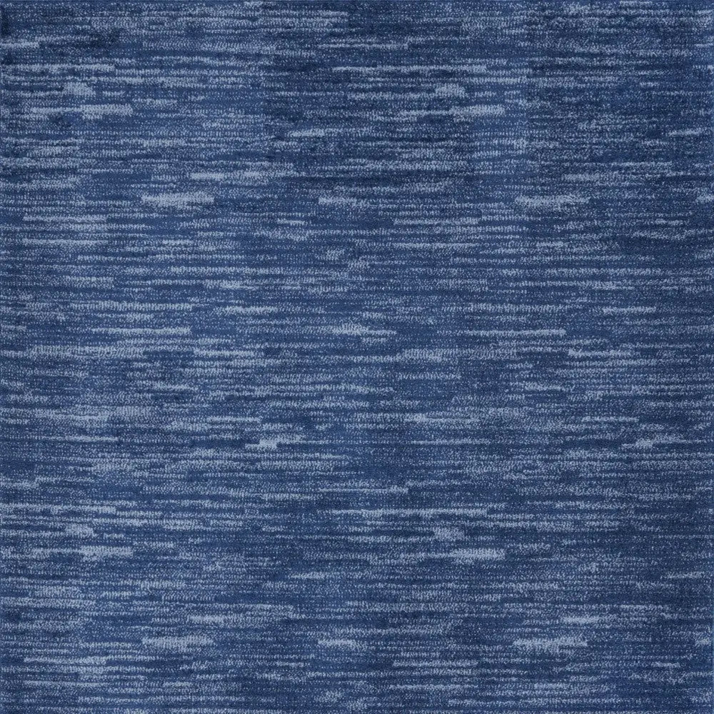 6' X 9' Blue Indoor Outdoor Area Rug Homeroots Outdoor