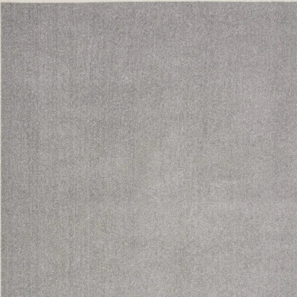 6' X 9' Gray And Ivory Indoor Outdoor Area Rug Homeroots Outdoor