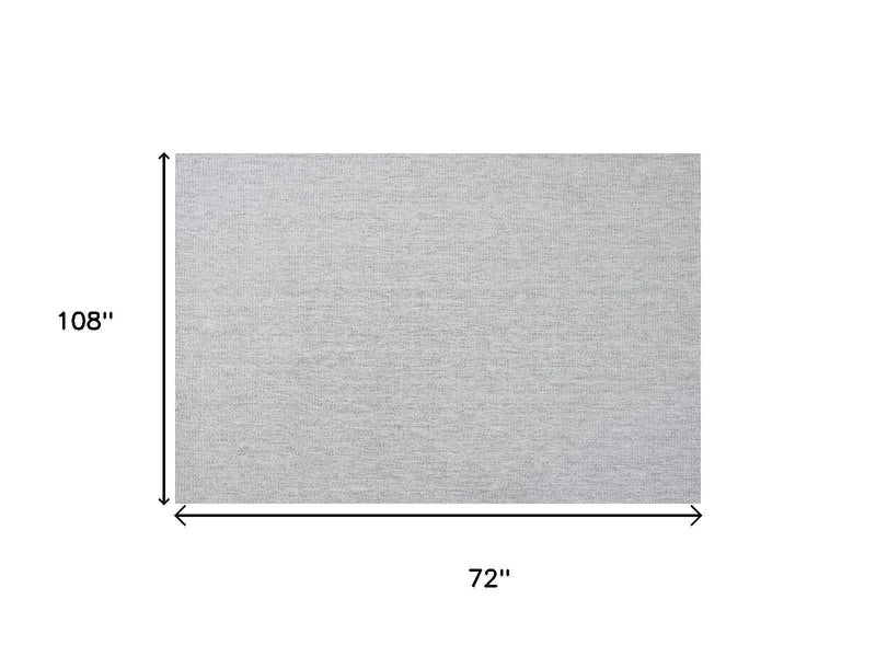 6' X 9' Gray Indoor Outdoor Area Rug Homeroots Outdoor