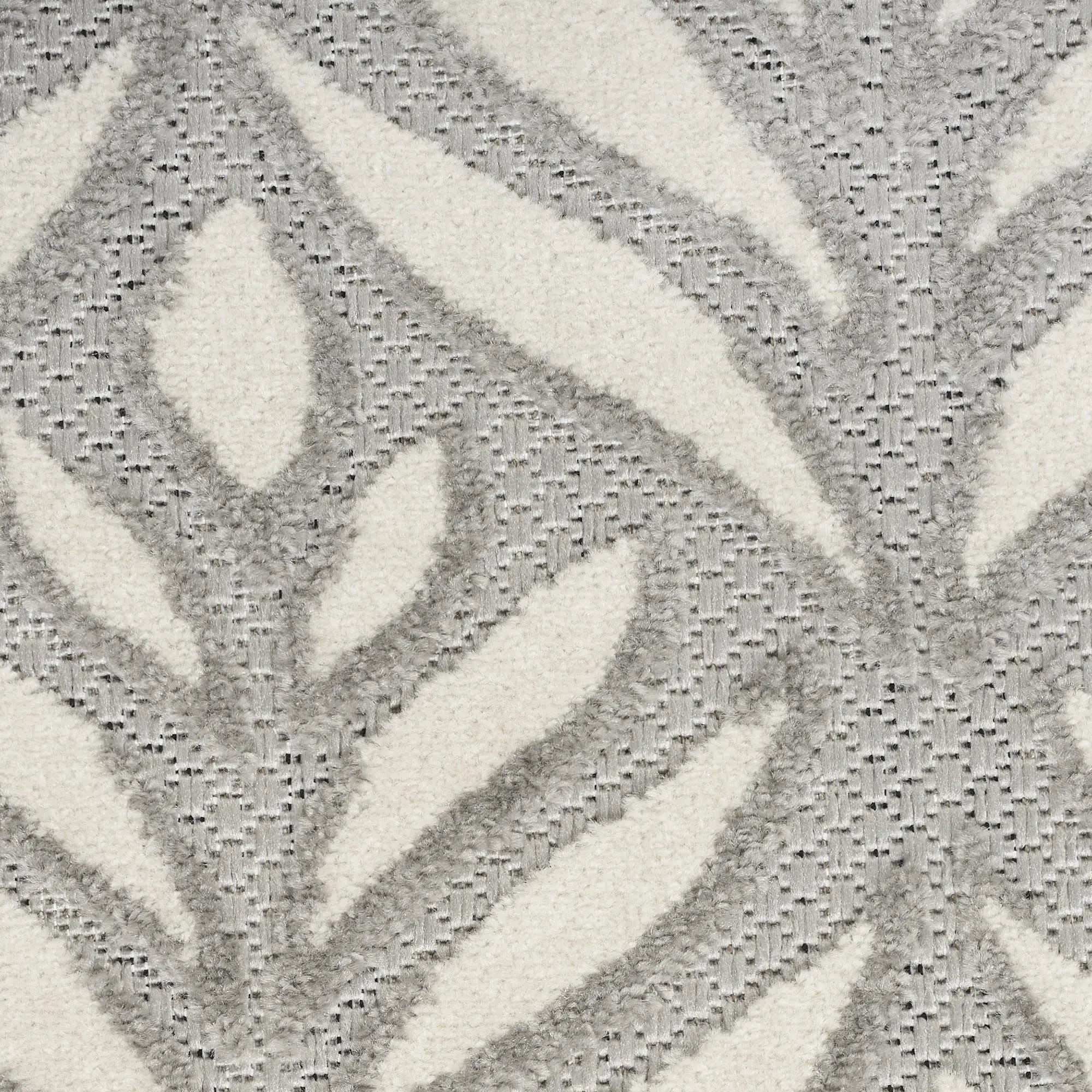 6' X 9' Grey Floral Stain Resistant Non Skid Area Rug Homeroots Outdoor