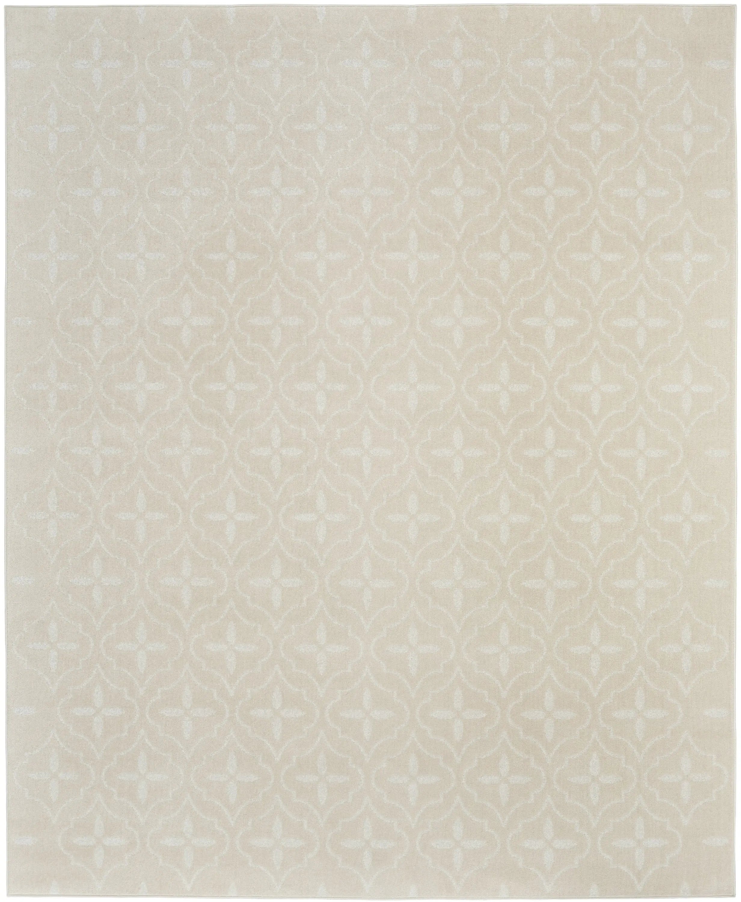 6' X 9' Ivory And Beige Geometric Indoor Outdoor Area Rug Homeroots Outdoor