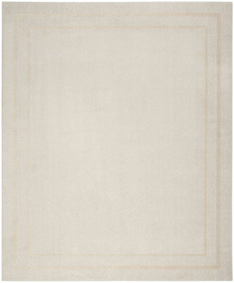 6' X 9' Ivory And Gold Indoor Outdoor Area Rug Homeroots Outdoor