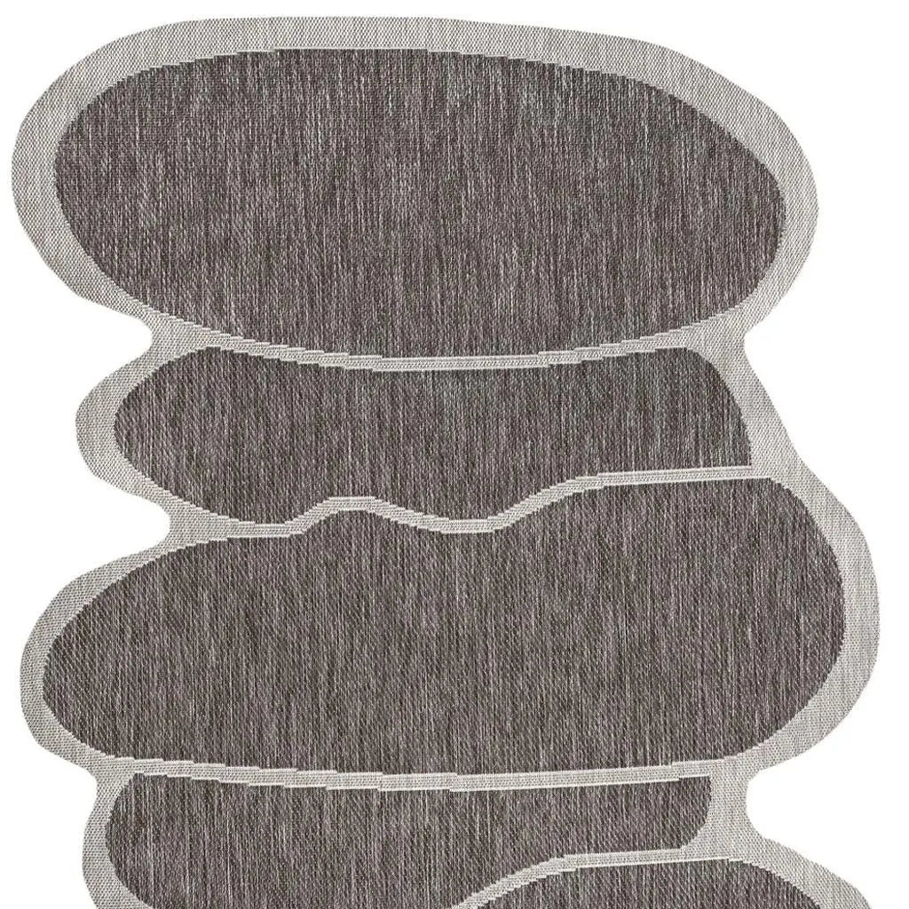 6' X 9' Light Brown And Beige Medallion Indoor Outdoor Area Rug Homeroots Outdoor