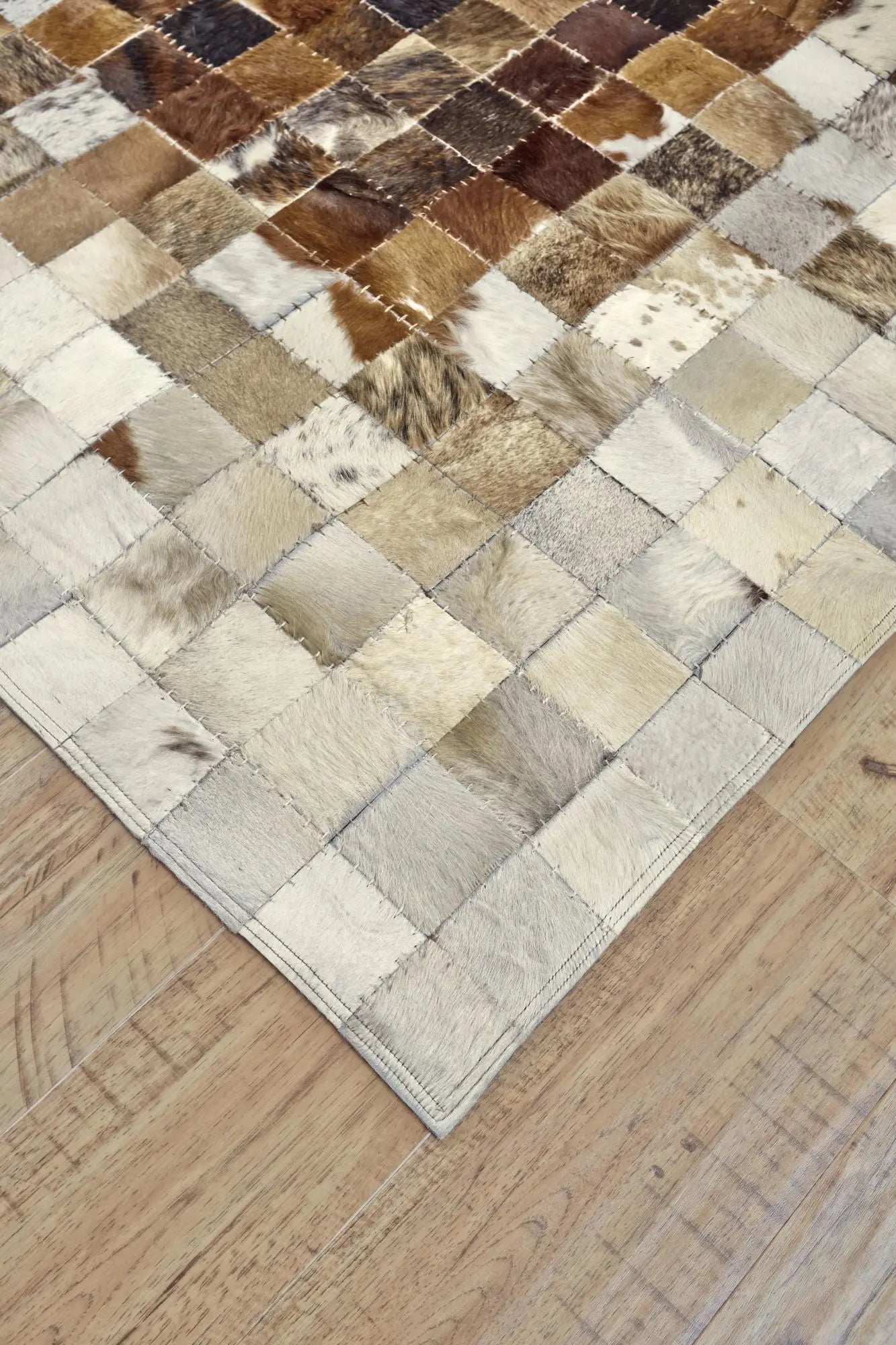 6' X 9' Orange Brown And Ivory Faux Cowhide Animal Print Area Rug Homeroots Home Decor