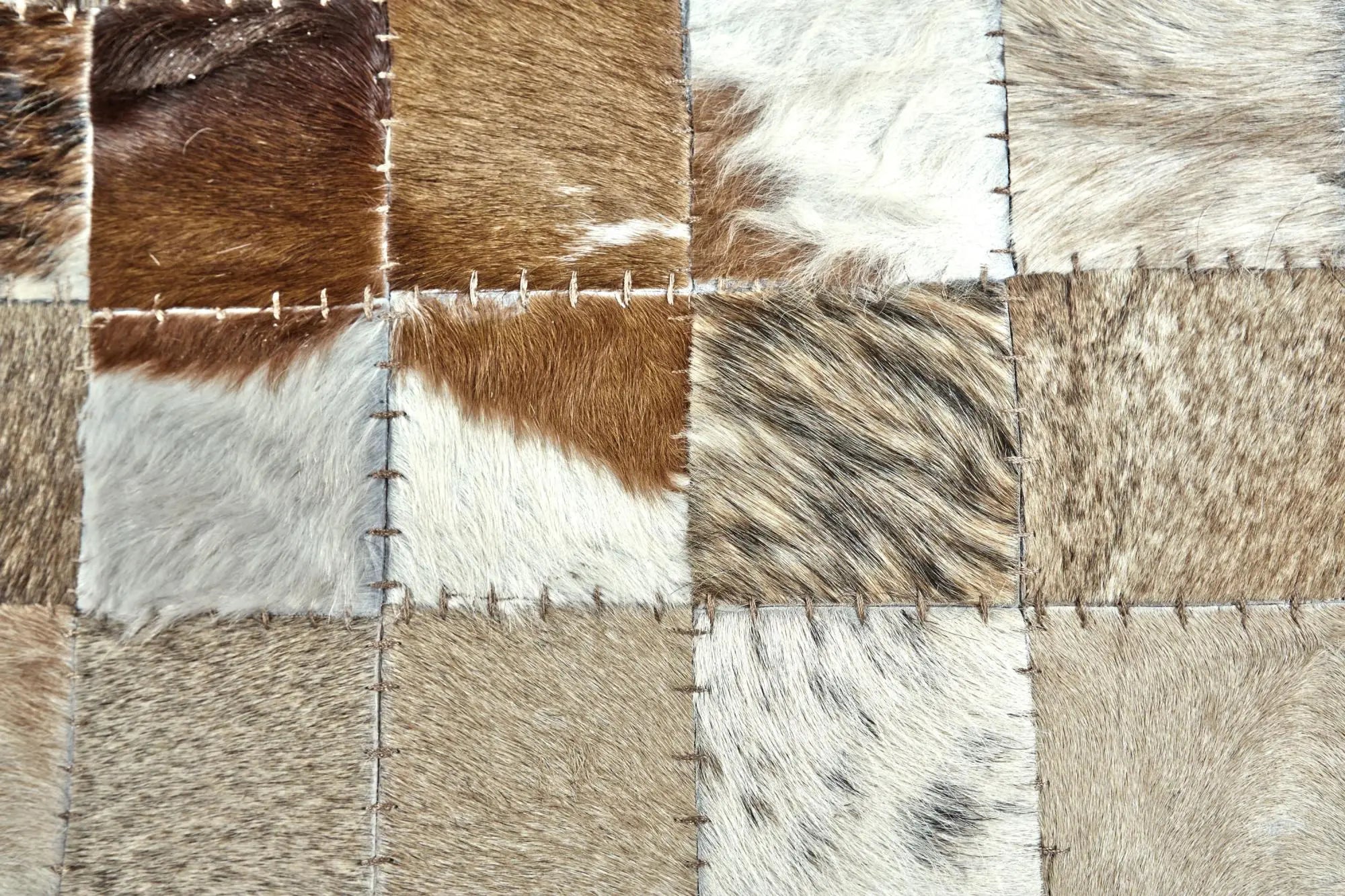 6' X 9' Orange Brown And Ivory Faux Cowhide Animal Print Area Rug Homeroots Home Decor