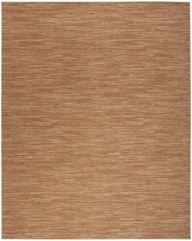 6' X 9' Rust Abstract Indoor Outdoor Area Rug Homeroots Outdoor