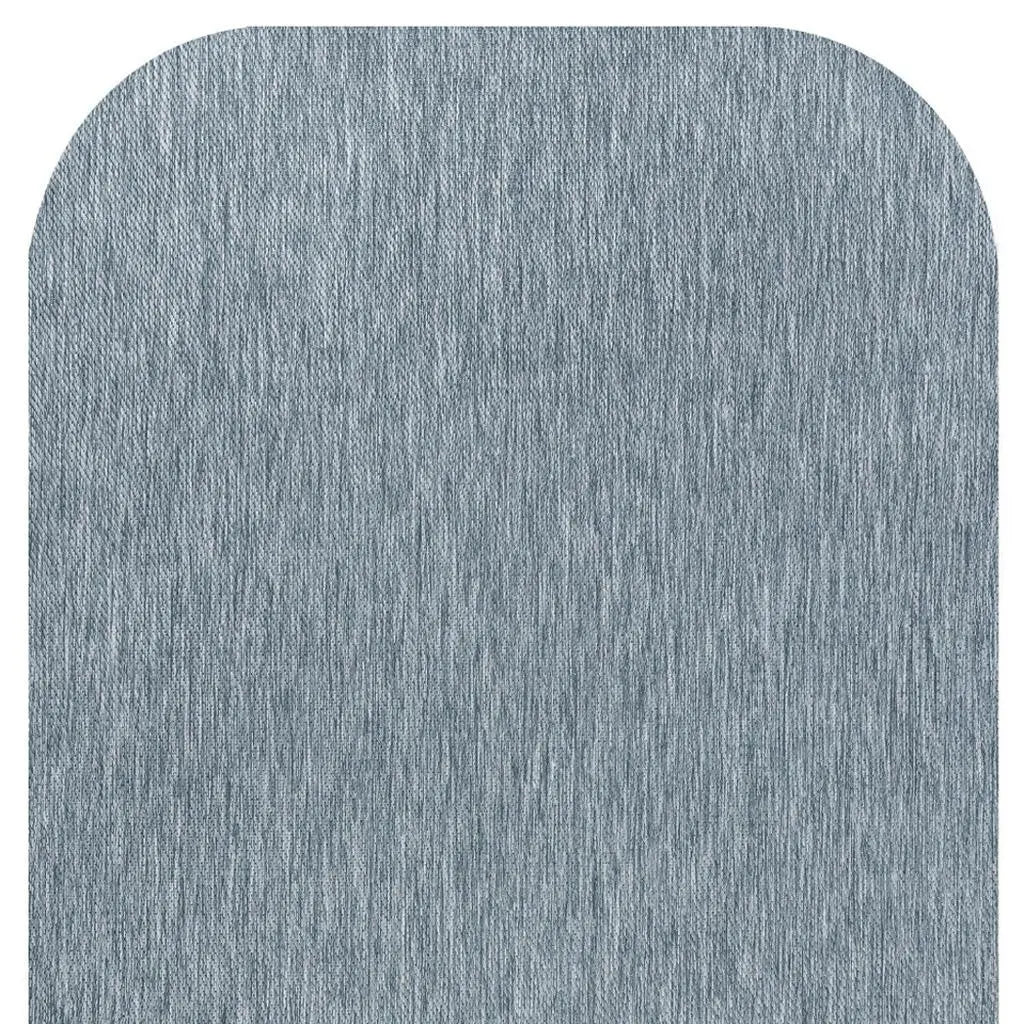 6' X 9' Turquoise Indoor Outdoor Area Rug Homeroots Outdoor