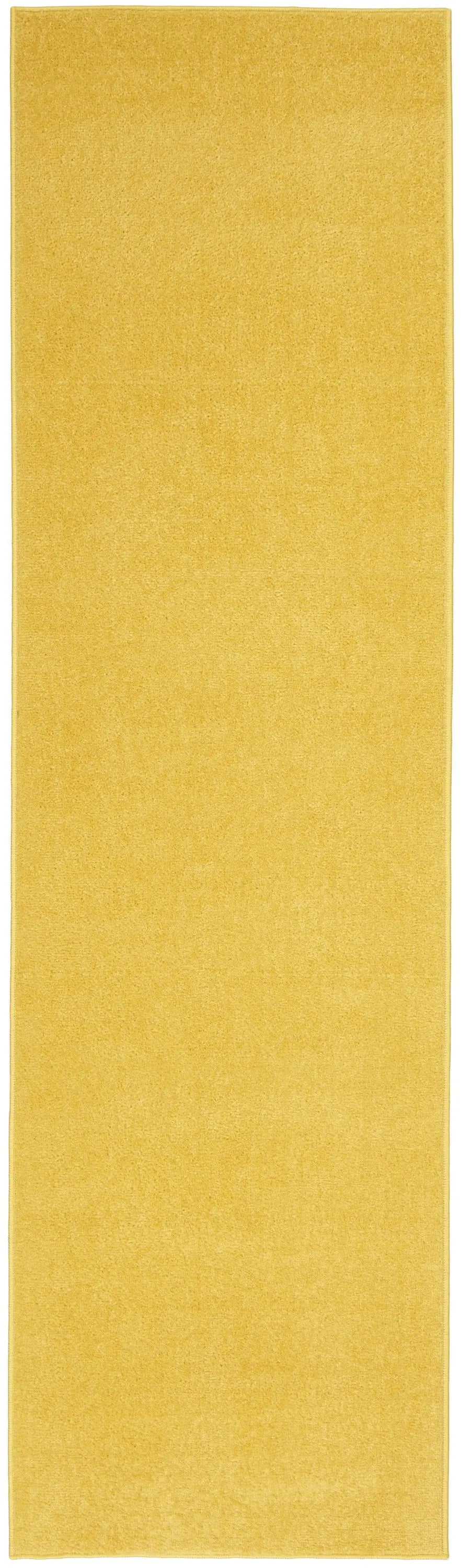 6' Yellow Indoor Outdoor Runner Rug Homeroots Outdoor