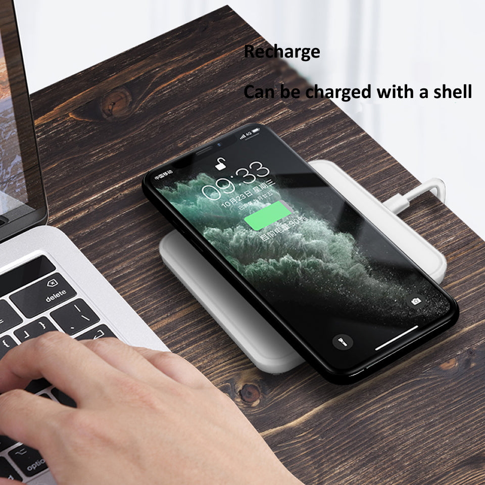 Fast Charging Convenient 15w Wireless Multifunctional Smart Power Pad Phone Charger for Cellphone Home Desktop Car