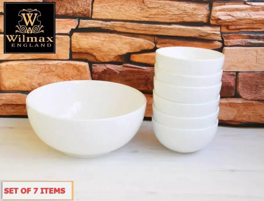 7 PCS BOWL SET: BOWL 8" | 20 CM X 1 PC BOWL 5" | 12 CM X 6 PCS IN GIFT BOX Wilmax
