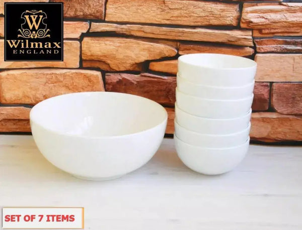 7 PCS BOWL SET: BOWL 8" | 20 CM X 1 PC BOWL 5" | 12 CM X 6 PCS IN GIFT BOX Wilmax