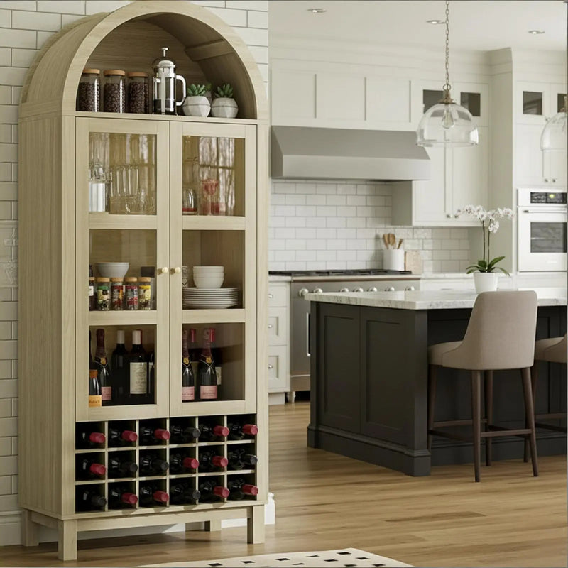 70" White Wood Two Door Pantry Or Storage Closet Homeroots Kitchen & Dining