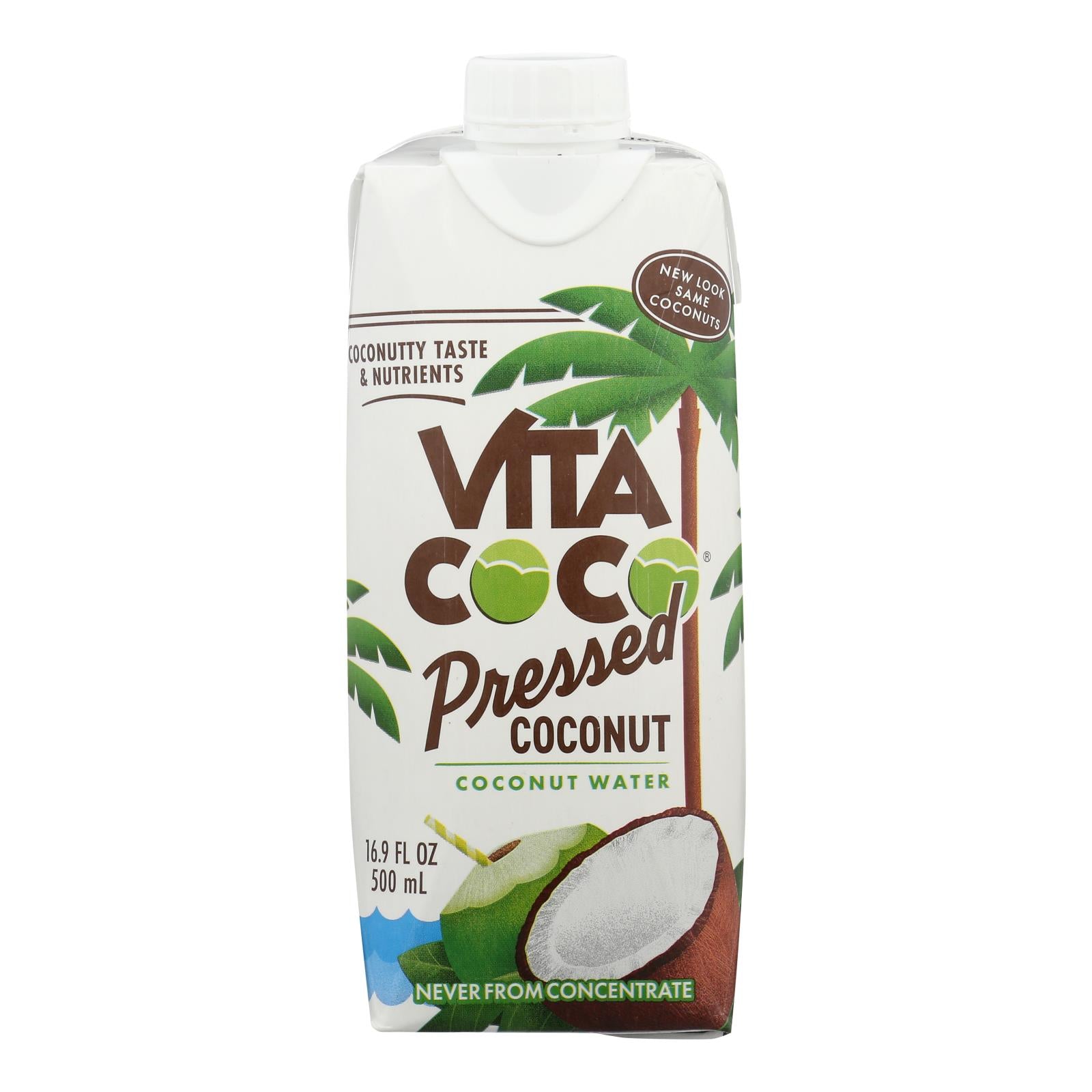 Vita Coco - Coconut Water Pressed - Case Of 12 - 16.9 Fz - GreatEagleInc