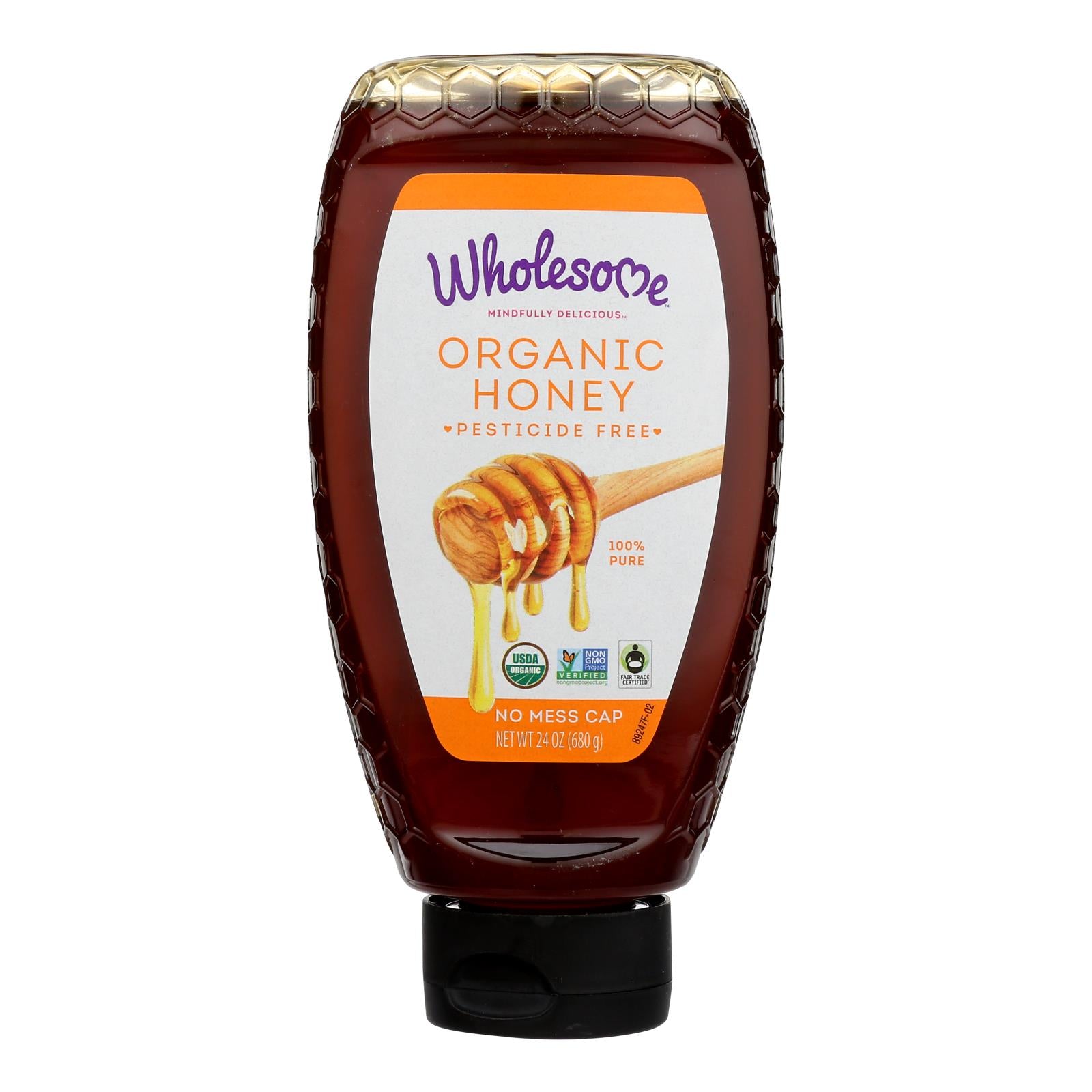 Wholesome! Organic Honey  - Case Of 6 - 24 Oz - GreatEagleInc