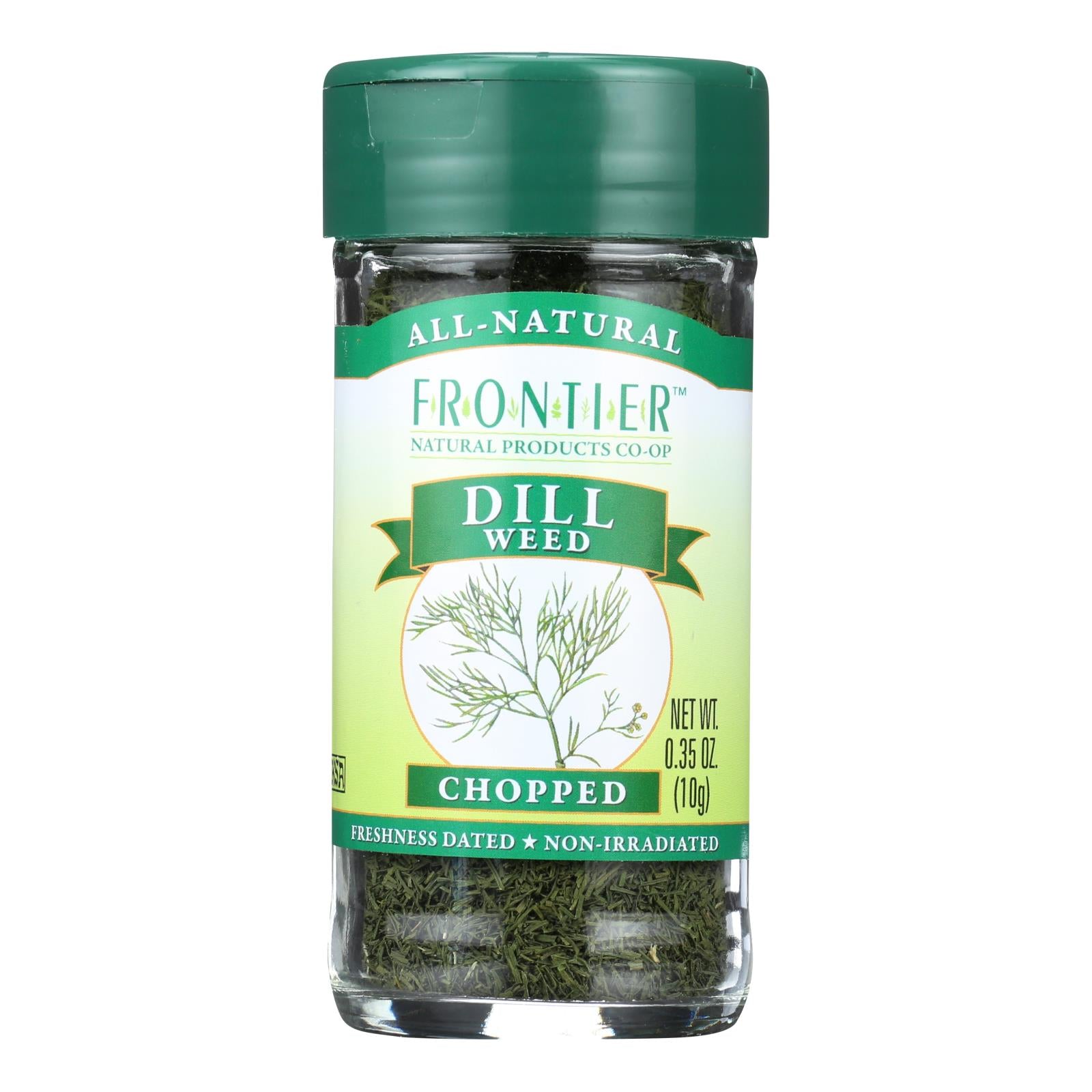 Frontier Herb Dill Weed - City And Sifted - .35 Oz - GreatEagleInc